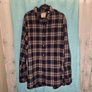 Red Head Brand Co. Heavy  Brown Plaid XL Button Up